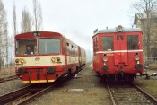 Speciální výlet železničních nadšenců Zubrnice. Při příležitosti veletrhu v Úštěku (2005-6). Autor: Rainerhaufe.